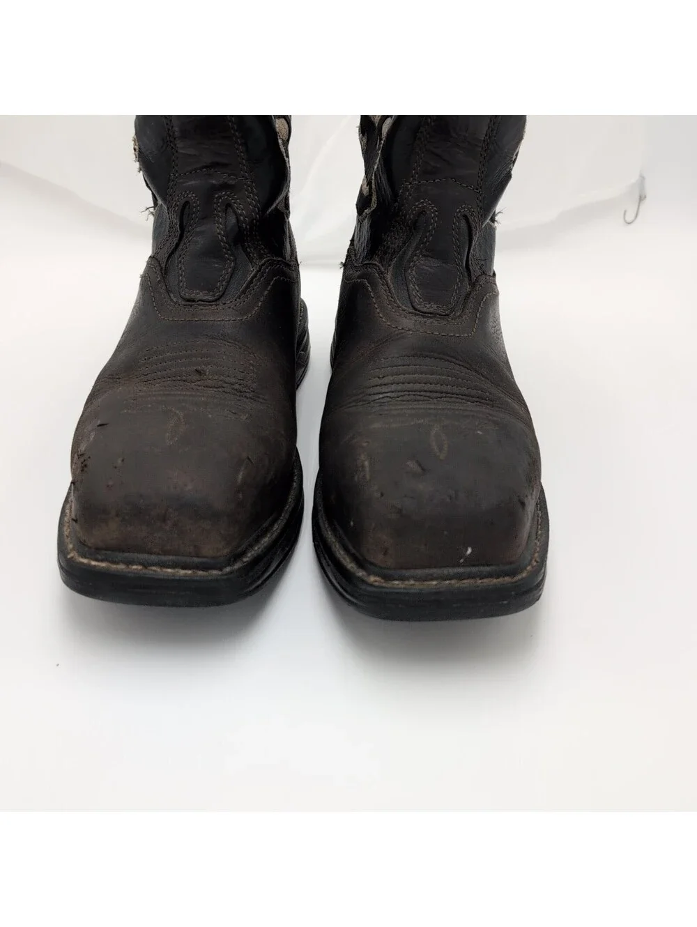 Ariat WorkHog VentTEK Composite Toe Pull-On Work Boots Men's 9D Black EH ASTM